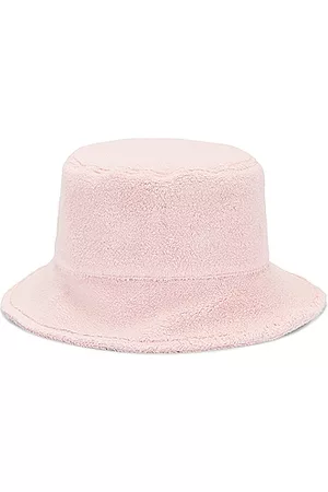 Miu Miu Women Hats - Terrycloth Bucket Hat in Pink