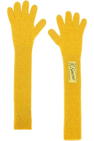 RAF SIMONS Long Knit Gloves in