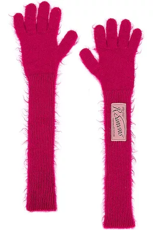 RAF SIMONS Long Knit Gloves in