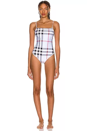 Burberry Delia One Piece Swimsuit in Baby