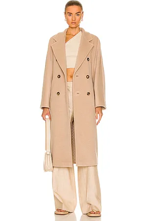 Mescal Jacquard Drill Trench Coat in Blue - Max Mara