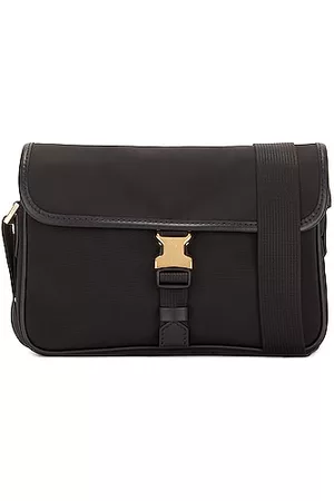 Tom Ford Men Wallets - Buckle Mini Messenger Bag in Black