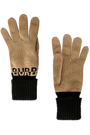 Burberry Women Winter Scarves - Core Cashmere Glove in Tan