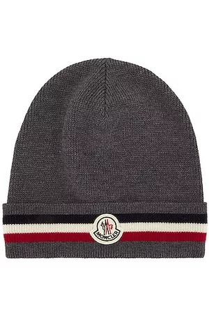 Moncler Beanie Hat in Grey