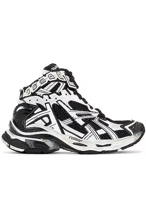 Balenciaga Runner Hightop in White,Black