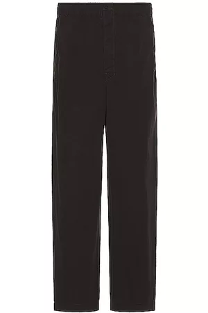 LEMAIRE Elasticated Easy Pants in Black