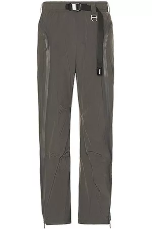 C2H4 Men Ski Suits - Stereoscopic Zippered Ski Pant in Grey