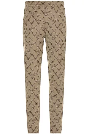 SOUTH2 WEST8 Skull & Target Trainer Pant in Tan