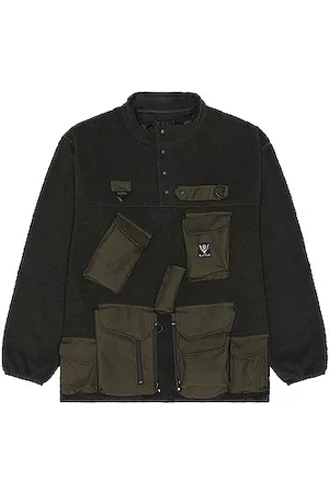 SOUTH2 WEST8 Tenkara Trout Pullover Jacket in Olive