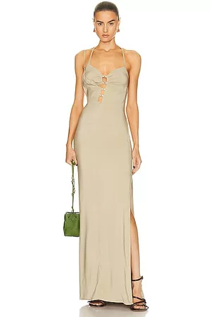 Jacquemus La Robe Goccia in Beige