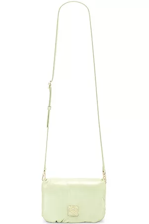 Loewe Women Purses - Goya Puffer Mini Bag in Mint