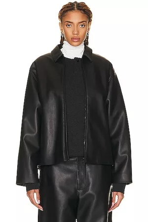 FEAR OF GOD Men Leather Jackets - Eternal Leather Jacket in Black