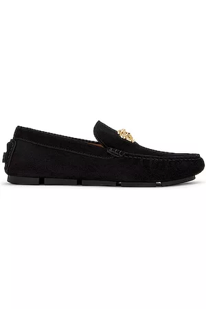 VERSACE Men Loafers - Calzature Loafer in Black