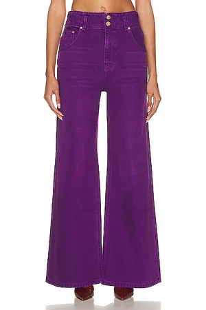 ULLA JOHNSON Margot Pant in Purple