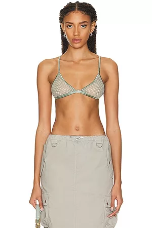 True & Co. True Everybody Women's Adjustable Strap Triangle Bra - Sage XL