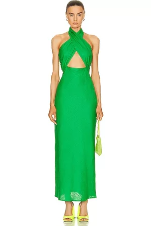 SIMON MILLER Yabba Dress in Green