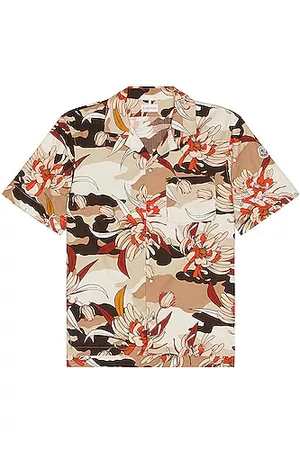 Moncler Men Short sleeved Shirts - Shirt in Tan