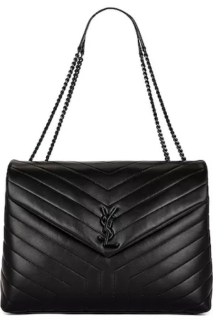 Saint Laurent Women Wallets - Large Loulou Bag in Black