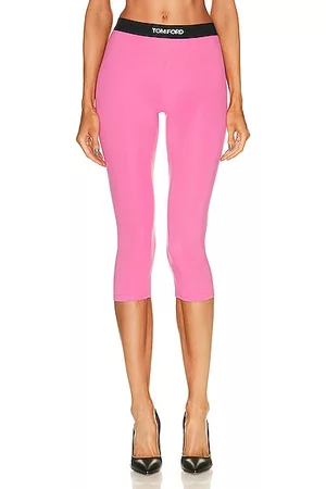 Tom Ford Women Leggings - Signature Cropped Yoga Pant in Pink