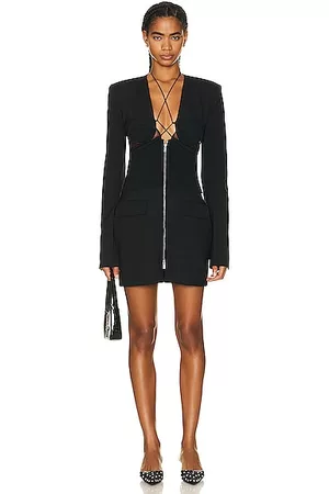 Nensi Dojaka Women Casual Dresses - Hybrid Jacket in Black