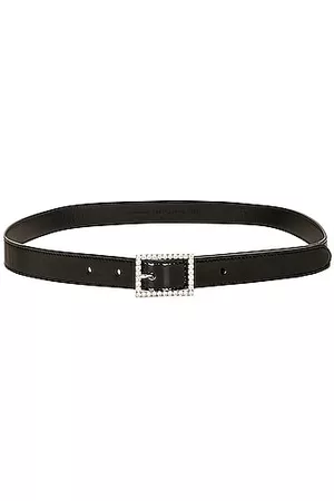 Saint Laurent Women Belts - Strass Belt in Black