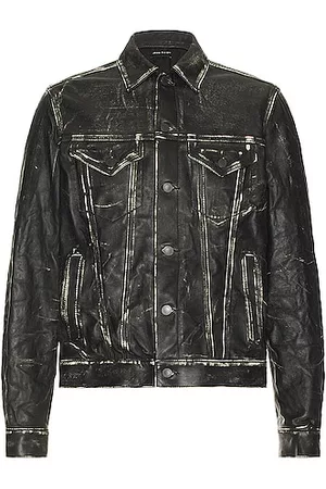 JOHN ELLIOTT Men Leather Jackets - Leather Thumper Jacket Type III Drifter in Black