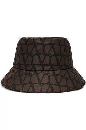 VALENTINO GARAVANI Women Hats - Toile Icongraphe Bucket Hat in Brown