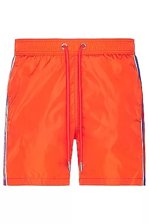Moncler Men Swim Shorts - Swimwear in Red