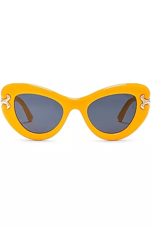 Emilio Pucci Ladies Black Square Sunglasses EP0074 05C 55