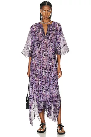 Isabel Marant Women Tunic Dresses - Bagadhi Tunic in Purple