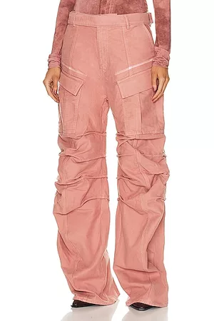 Y / PROJECT Women Cargo Pants - Cargo Pant in Rose
