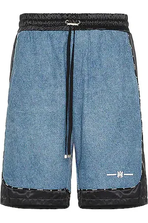 Amiri Men's Tropical Star Silk Shorts