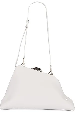 THE ATTICO Sunset crystal-embellished faux leather tote