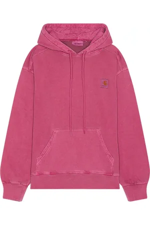 Balmain x Evian gradient-effect oversized hoodie - Pink