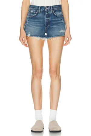 AGOLDE Parker Short in Denim-Medium