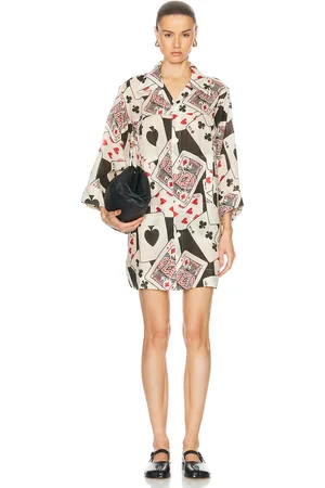 BODE Ace Of Spades Dress in Black