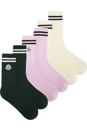 Moncler X Fragment Socks in Ivory
