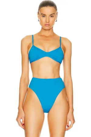 Haight Pipping Cris Bikini Top in Blue