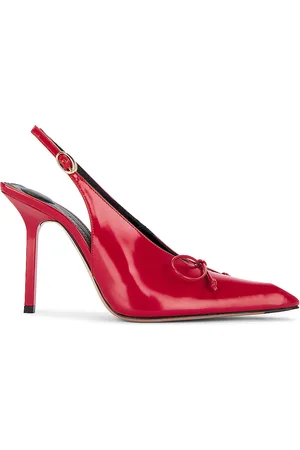 Jacquemus Les Slingbacks Cubisto H in Red