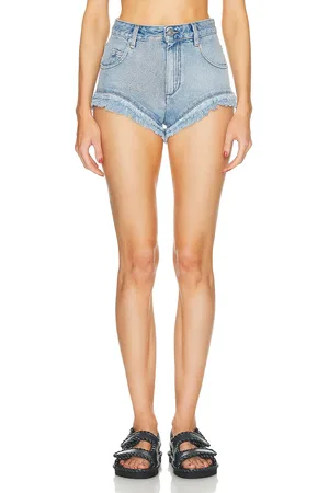Isabel Marant Eneidao Short in Denim-Light