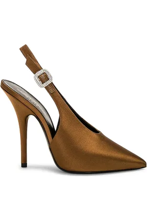 Saint Laurent Yasmeen Pump in Brown