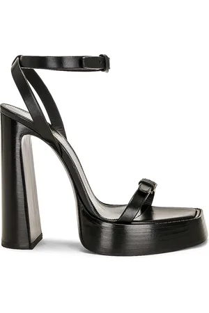 Saint Laurent Platform Sandal in Black