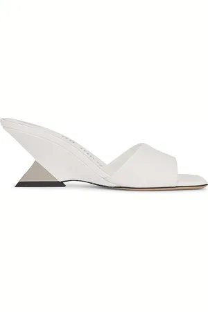 The Attico Cheope Mule in White