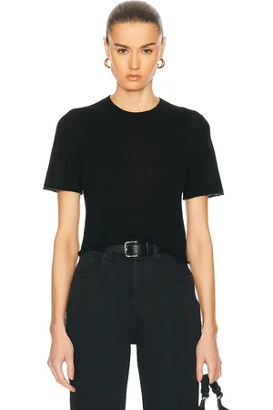 Guest In Residence Featherweight Crop Tee in