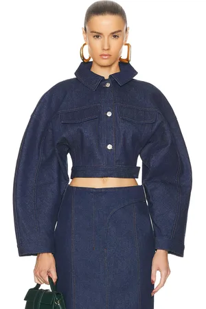 Jacquemus Le Veste De Nimes Obra in Navy