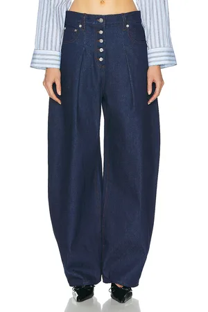 Jacquemus Le De Nimes Ovalo in Navy