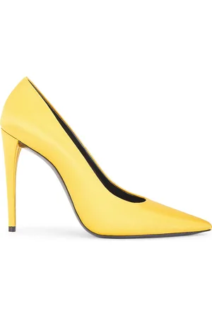 Saint Laurent Monceau Pump in Yellow