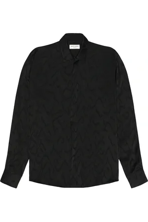 Saint Laurent Classique Chemise in Black