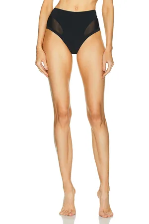 MUGLER High Waisted Bikini Bottom in