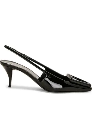 Saint Laurent 24 Slingback Pump in Black